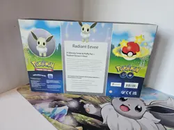 Pokemon Radiant Eevee Premium Collection Box 8 Booster Packs Promo Card English - Image 2