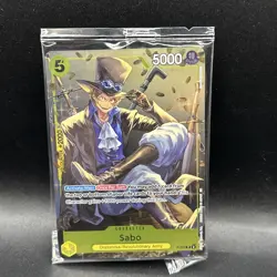 Sabo (Tin Pack Set Vol. 2) P-073 One Piece Promotion Card (Sealed) - Image 1