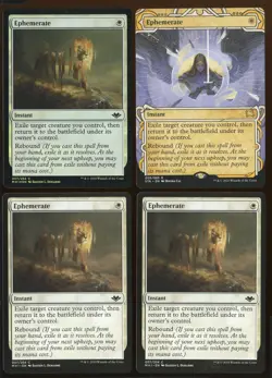 4x Ephemerate 1 Foil Modern Horizons Archives Ex/NM Playset Magic the Gathering - Image 1
