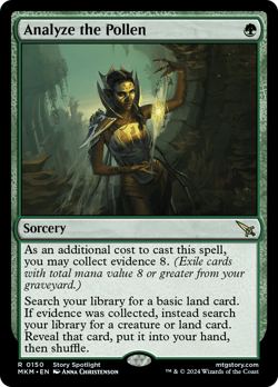 Analyze the Pollen [Murders at Karlov Manor] Magic MTG - Image 1