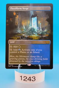 MTG Floodfarm Verge (Borderless) Duskmourn: House of Horror Regular #330 - Image 1