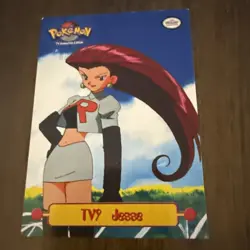 TV9 Jesse Team Rocket 1999 Pokemon Topps Series 1 - Image 2