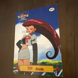 TV9 Jesse Team Rocket 1999 Pokemon Topps Series 1 - Image 3