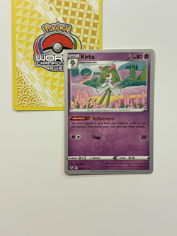 068/195 Kirlia Cosmos Pokemon 2023 World Championships Silver Tempest Variant E - Image 1