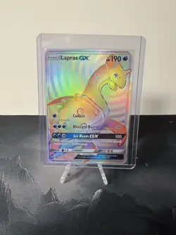 Pokemon TCG Lapras GX rainbow rare - Image 1