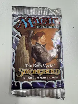 Stronghold Booster Pack New Sealed Magic the Gathering MTG English Vintage - Image 1