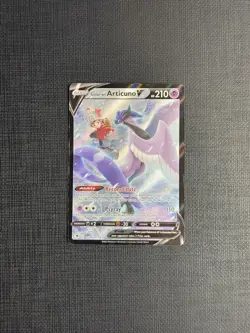 Galarian Articuno V TG16/TG30 Holo Astral Radiance Trainer Gallery Pokemon NM - Image 1