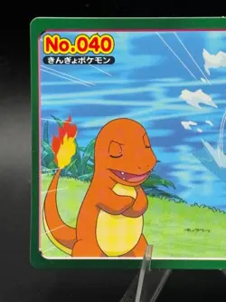 Goldeen vs Charmander No.040 Rare Topsun Advanced Generation Japanese Pokemon MP - Image 2
