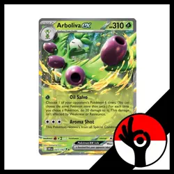 Pokemon TCG: Destined Rivals - 023/182 - Arboliva Ex - Image 1