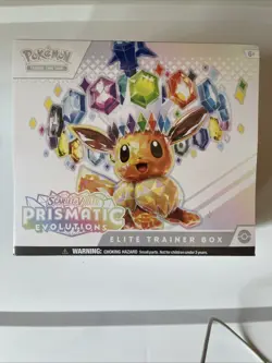 Pokemon Prismatic Evolutions Elite Trainer Box ETB New Sealed - Image 1