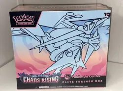 Pokemon Center Chaos Rising ETB Exclusive Elite Trainer Box New Sealed TCG - Image 1