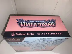Pokemon Center Chaos Rising ETB Exclusive Elite Trainer Box New Sealed TCG - Image 3