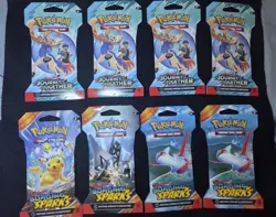 Pokemon Lot Of ×8, 4Journey Together & 4Surging Sparks Factory Sealed Sleeved... - Image 3