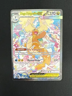 Mega Dragonite ex Special Illustration Rare Ascended Heroes Pokemon TCG 290/217 - Image 1