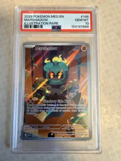 Marshadow Pokemon Meg En-Mega Evolution 146 Gem Mint PSA 10 - Image 3