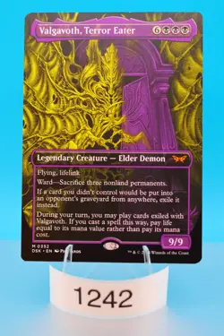 MTG Valgavoth, Terror Eater (Showcase) Duskmourn: House of Horror Regular #352 - Image 1