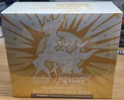 Pokemon TCG Brilliant Stars Elite Trainer Box Pokemon Center Exclusive - Image 1