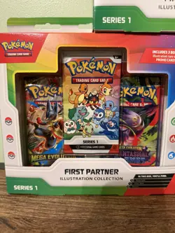 Pokemon First Partner Illustration Collection Set of 3 - Sealed - Image 3