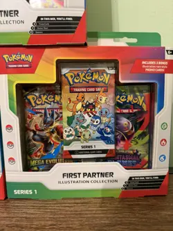 Pokemon First Partner Illustration Collection Set of 3 - Sealed - Image 4