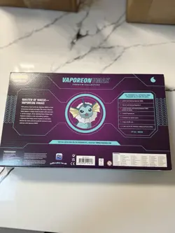 Pokemon TCG Vaporeon VMAX Premium Collection Box – Factory Sealed - Image 2