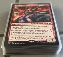 MTG Magic: The Gathering Spider-Man 30 Card Red Welcome Deck SDCC Exclusive - Image 1
