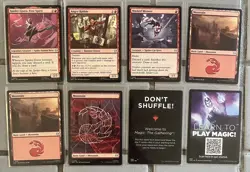MTG Magic: The Gathering Spider-Man 30 Card Red Welcome Deck SDCC Exclusive - Image 4