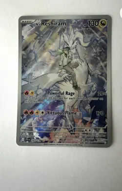 N's Reshiram 167/159 Illustration Rare Journey Together Pokemon Near Mint - Image 1