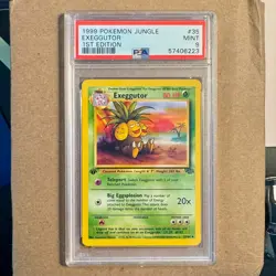 First Edition 1999 Pokemon Jungle 35/64 Exeggutor PSA Mint 9 - SHIPS FAST - Image 1