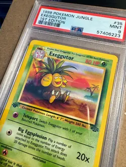 First Edition 1999 Pokemon Jungle 35/64 Exeggutor PSA Mint 9 - SHIPS FAST - Image 2