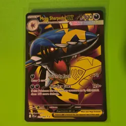 Pokemon Mega Sharpedo Ex 113/094 Me02 Phantasmal Flames Full Art Holo UR ENG - Image 1