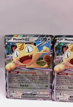 Pokemon TCG Meowth EX Perfect Order 62/88 Near Mint - Image 2