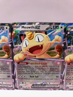 Pokemon TCG Meowth EX Perfect Order 62/88 Near Mint - Image 4