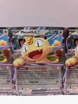 Pokemon TCG Meowth EX Perfect Order 62/88 Near Mint - Image 5