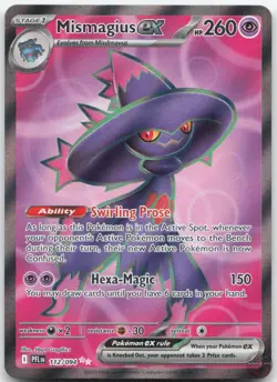 Mismagius ex 112/094 Ultra Rare Phantasmal Flames Pokemon Near Mint - Image 1