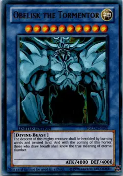 Obelisk the Tormentor King of Games: Yugi's Legendary Decks YGLD-ENG02 NM - Image 1