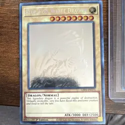 Konami Blue-Eyes White Dragon Ghost Rare 1st Ed GFP2-EN175 Eng 3000/2500 - Image 1
