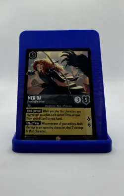 Disney Lorcana Wilds Unknown Merida Formidable Archer Legendary 191/204 Non-foil - Image 1