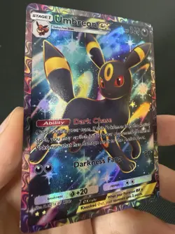 Umbreon Ex Pokemon Pocket Card TCG DISPLAY ART CARD - Image 2