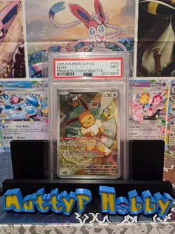 Eevee 173 Scarlet & Violet Promo Cards Holo PSA 9 - Image 1
