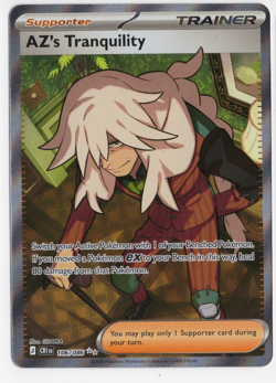 Az's Tranquility 106/086 Chaos Rising Holo Pokemon Card - Image 1
