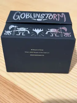 MTG Secret Lair Goblin Storm Deckbox + Life Counter + Art Poster (NO CARDS) - Image 5