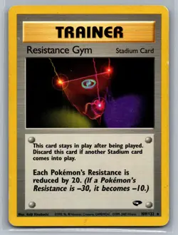 Resistance Gym Gym Challenge #109/132 Rare Pokemon Card - Image 1