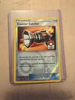 Counter Catcher 91/111 Pokemon Card Rare League Cup Stamp Reverse Holo English - Image 1