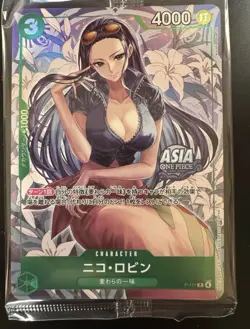 JAP One Piece Tin Vol. 2 - Nico Robin P-111 Tin Asia Exclusive Sealed Card Promo - Image 3