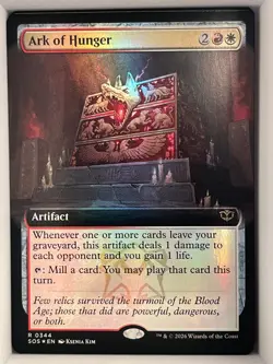 Ark of Hunger (Extended Art) Foil R Secrets of Strixhaven 344 LP - Image 1