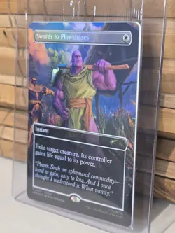 Swords to Plowshares (Foil) Thanos - PSA Magazine Promo - Sealed - Image 3