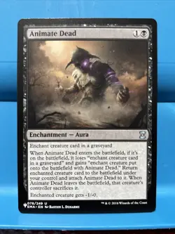 Animate Dead NM Eternal Masters MTG - Image 1