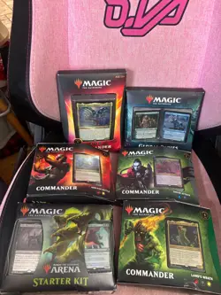 Magic The Gathering MTG -6 Sealed deck lot -Commander - Zendikar - Global series - Image 1