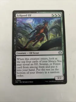 Eclipsed Elf 218 Lorwyn Eclipsed Magic the Gathering - Image 1