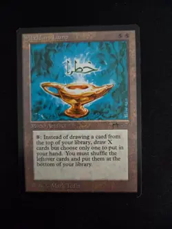 Aladdin's Lamp - Arabian Nights - Magic The Gathering - Image 1